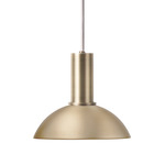 Hoop Pendant - Brass Socket / Brass Shade