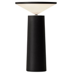 Cocktail Table Lamp - Black / White