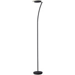 Torchier Tall Floor Lamp - Matte Black