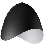 Myra Pendant - Black / White