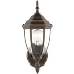 Bakersville Outdoor Wall Light - Antique Bronze / Clear