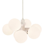 Echo Chandelier - White