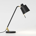 Edward Desk Light - Matte Black / Matte Black Metal