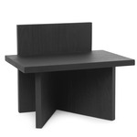 Oblique Stool - Black Stained