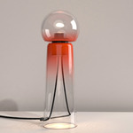 Gigi Table Lamp - Red / Transparent