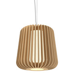 Stecche Di Legno Short Pendant - Maple