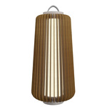 Stecche Di Legno Tall Floor Lamp - White / Blonde Freijo