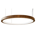 Frame Ring Pendant - American Walnut