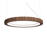 Frame Ring Pendant - American Walnut