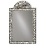 Abalone Mirror - Natural Abalone Shell / Silver