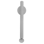 Flauta Riga Outdoor Wall Sconce - Grey / Transparent