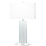 Waterloo Table Lamp - Frosted / White