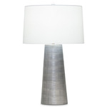 Charles Table Lamp - Gray / Off White