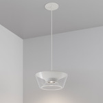 STELLR Recessed Pendant - White Powdercoat