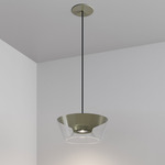 STELLR Recessed Pendant - Cashmere Gold Powdercoat