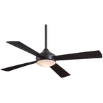 Aluma Outdoor Ceiling Fan with Light - Oil Rubbed Bronze / Oil Rubbed Bronze