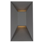 Maglev Color Select Outdoor Wall Sconce - Bronze / Etched Glass