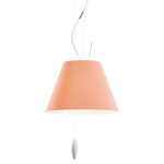 Costanzina Pendant - White / Edgy Pink