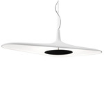 Soleil Noir Pendant - White