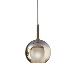 Glo Pendant - Matte Titanium / Mirroring 4ever