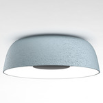 Djembe Ceiling Light Fixture - Black / Blue Sky