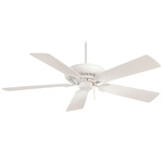 Supra 52 inch Ceiling Fan - Open Box - Shell White