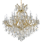 Maria Theresa Elegant Chandelier - Gold / Crystal