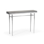 Wick Console Table - Sterling / Grey Maple