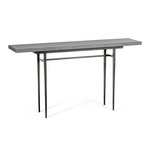 Wick XL Console Table - Natural Iron / Grey Maple