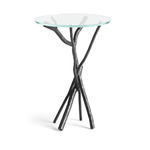Brindille Accent Table - Black / Clear