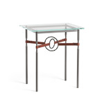 Equus Side Table - Dark Smoke / Black