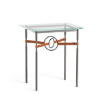 Equus Side Table - Dark Smoke / Black