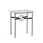 Equus Side Table - Dark Smoke / Black