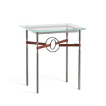 Equus Side Table - Natural Iron / Dark Smoke