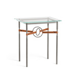 Equus Side Table - Natural Iron / Dark Smoke