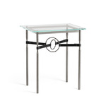 Equus Side Table - Natural Iron / Dark Smoke