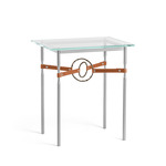 Equus Side Table - Vintage Platinum / Bronze