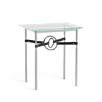 Equus Side Table - Vintage Platinum / Black