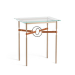 Equus Side Table - Soft Gold / Natural Iron