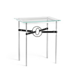 Equus Side Table - Sterling / Dark Smoke