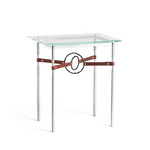 Equus Side Table - Sterling / Black