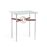 Equus Side Table - Sterling / Soft Gold