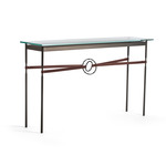 Equus Console Table - Dark Smoke / Black