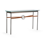 Equus Console Table - Dark Smoke / Black