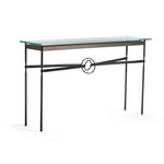 Equus Console Table - Dark Smoke / Black