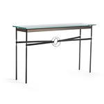 Equus Console Table - Dark Smoke / Sterling