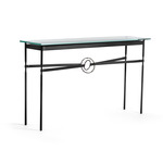 Equus Console Table - Black / Dark Smoke