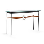 Equus Console Table - Black / Natural Iron