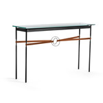 Equus Console Table - Black / Vintage Platinum