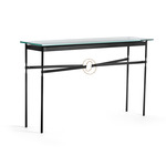 Equus Console Table - Black / Soft Gold